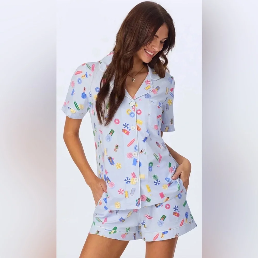 Bedhead Poplin Shorty Set - Picture 1 of 5